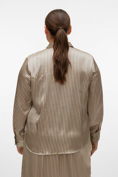 Veromoda Curve VMCGAYA L/S SHIRT WVN BTQ CUR