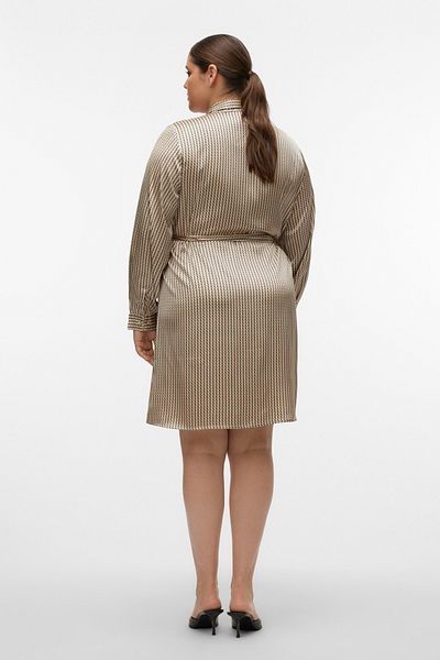 Veromoda Curve VMCGAYA L/S ΑΒΚ ΠΟΥΚΑΜΙΣΟ ΦΟΡΕΜΑ WVN BTQ CUR