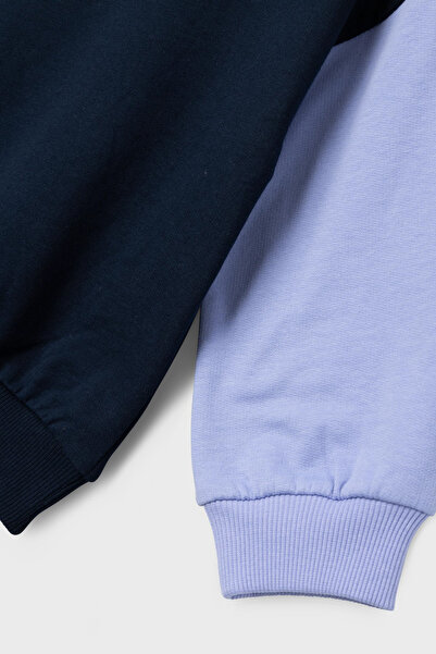 Name it NMFVISUSAN LS BOXY SWEAT BRU