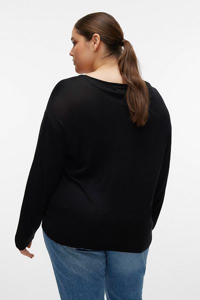 Veromoda Curve VMCNOVA LS PULLOVER MIT V-AUSSCHNITT GA NOOS CUR