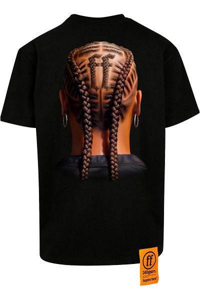 Forgotten Faces Herren Braids Oversize Tee
