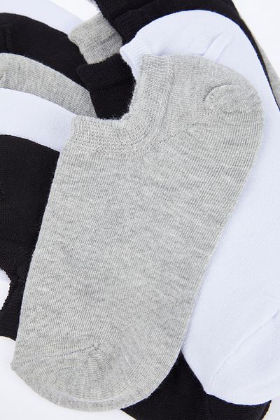 Trendyol Collection 10er-Pack mehrfarbige Sneakersocken aus Baumwolle - kurze Söckchen TMNSS24CO00003