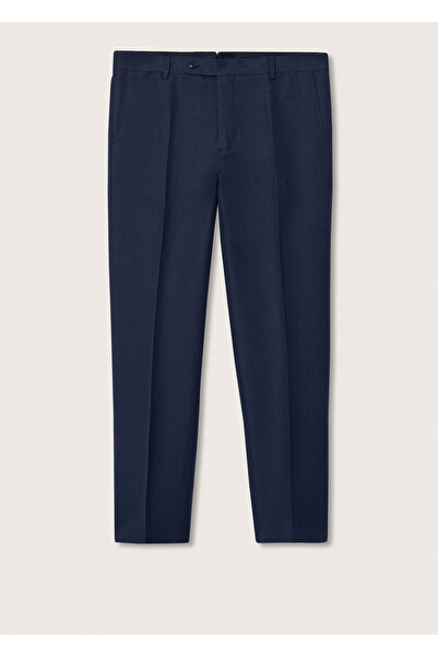 MANGO Man Lacivert Erkek Pantolon  37010041