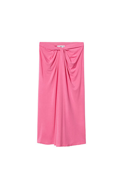 MANGO Woman Pembe Kadın Etek  37092003