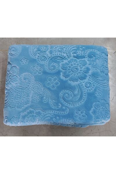 SÜMER MERINOS ELEGANS SINGLE PERSON EMBOS BLANKET - MALDİV