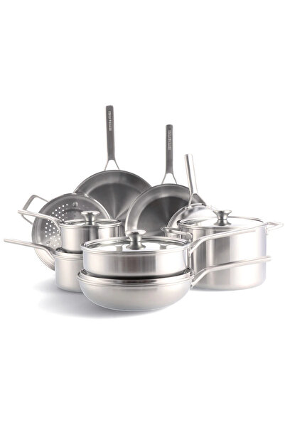 Merten Storck Merten & Storck 14 Piece Stainless Steel Cooking Set