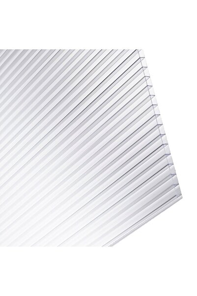 Polin Yapı 6 MM Şeffaf Oluklu Polikarbon 105x100CM