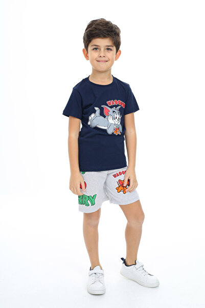 e-çocuk TOM AND JERRY PRINTED BOTTOM TOP SUIT 2014