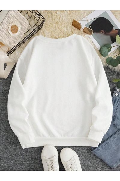 Khione Φούτερ με κουκούλα Unisex Theday Printed Oversize