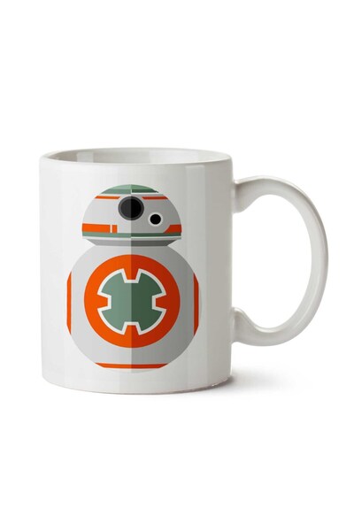 ART HEDİYE كوب BB8 Droid Episode VII The Force Awakens ذو وجهين مطبوع