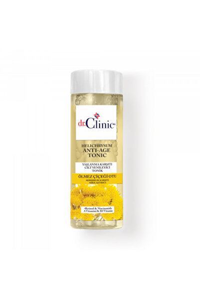 Dr. Clinic Ölmez Çiçeği Otu HELİCHRYSUM Yaşlanma Karşıtı Tonik 150 ml