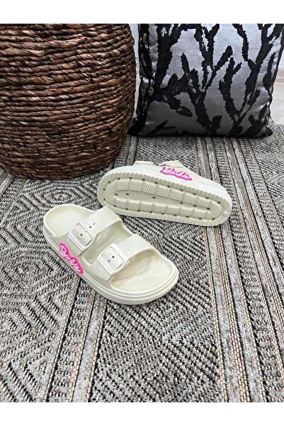 Behtah Kundura Figured Double Buckle Anatomical High Sole Ultra Light Anti-Slip Beach Pool Daily Slippers