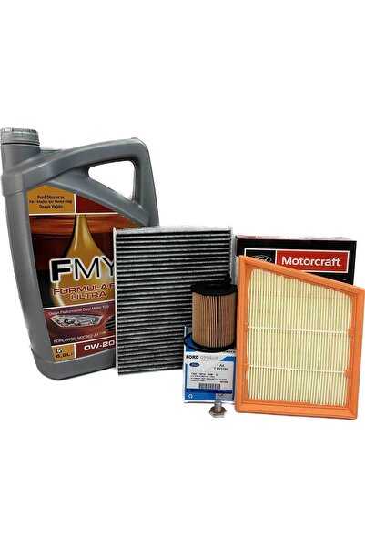 OTOSAN Ford Courier 1.5 TDCi Dizel Filtre Seti 2018 Sonrası Euro6 Hava+Yağ+K....