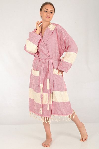 Buldan Concept Μπουρνούζι Celena Loincloth Ροζ