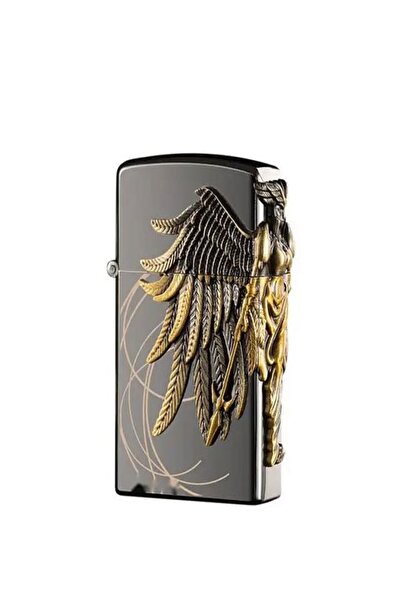 HK GİFT SHOP Tek Torch Pürmüz Amazon Desen Puro Çakmağı