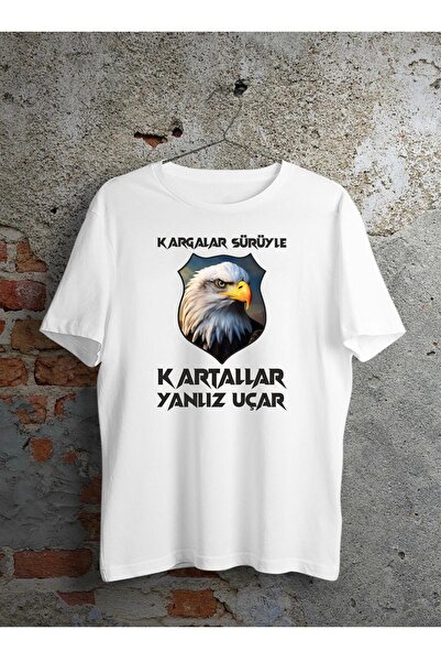 venüsdijital Vrane u jatu, a orlovi lete sami Orao Štampano T-shirt Unisex T-...