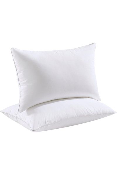 İz Concept Avangard 2 Pieces Silicone Pillow Hotel Pillow Ultra Plump Micro Satin Fabric 50x70 cm 800GR