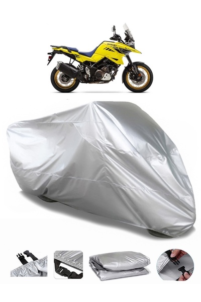 AUTOLION حقيبة خلفية سوزوكي V-Strom 1050 XT متوافقة مع القماش المشمع للدراجات...