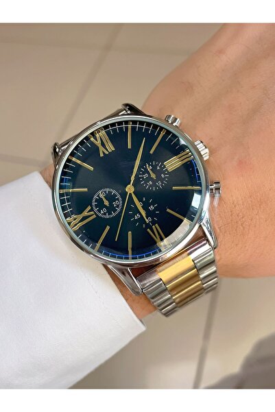 Bimodabu ساعة يد بأرقام رومانية / ساعة يد رجالية /