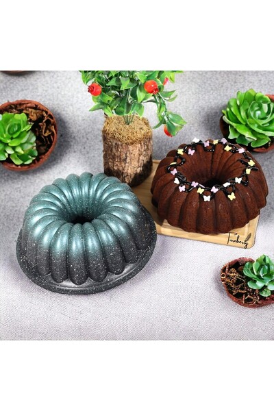 Turnberry Chef Granit Döküm Dilimli Yapışmaz Sık Dilimli Kek Kalıbı