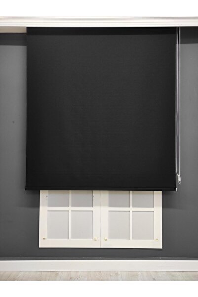 VENASSA SİYAH STOR ZEBRA GÜNEŞLİK PERDE