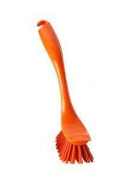 IKEA Antagen Plastic Dish Brush Orange