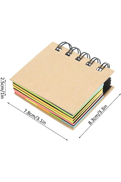 Modellino Yapışkan Postitli Mini Not Defteri
