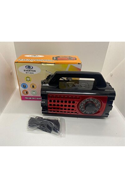 BLOMSTER EVERTON Rt-824 Bluetooth Usb/sd/aux/fm Radyo Fenerli Müzik Kutusu