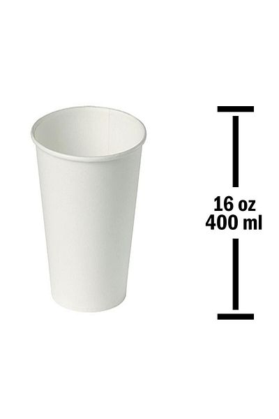 Huhtamaki Paper Cup 16 Oz 400 ml Pack of 50