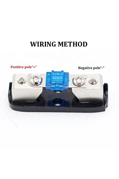 SUNASK Sn-60amp 60 Amper Amfi Sigortası 8ga 4Ga Kablo Uyumlu 1. Sınıf kalite