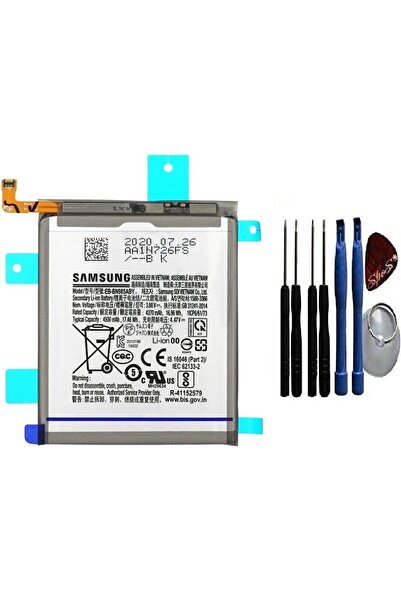 Genel Markalar VORABELA Samsung Galaxy NOTE 20 Ultra Batarya Pil N985 BATARYA