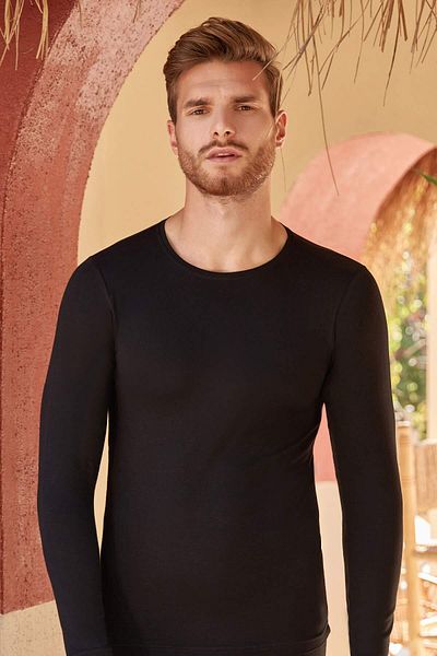 Berrak Men's Lycra Long Sleeve Bady 3 Pieces
