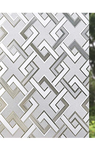 Örtücüm 60cm X 1 Metre Buzlu Statik Yapışkansız Kumlama Cam Folyo Ev Balkon D...