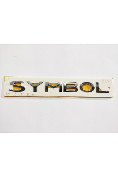 REPLAX Renault Symbol Arma Luggage Letter Sticking 25.3cmx2.7cm 5297