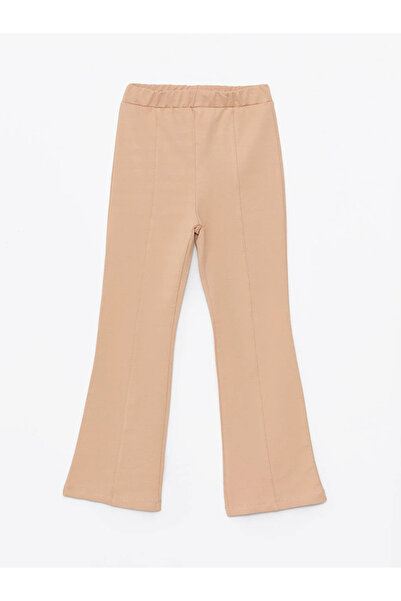 LC Waikiki LCW Kids Beli Lastikli İspanyol Paça Kız Çocuk Tayt