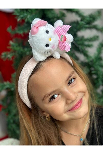 QUEEN AKSESUAR Coroană de lux importată, drăguță, cu pisică Hello Kitty, jucă...