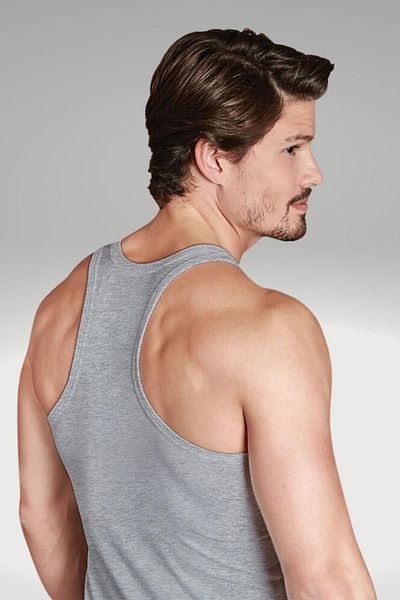 mrmpro Men's Cross Strap Athlete Combed Cotton