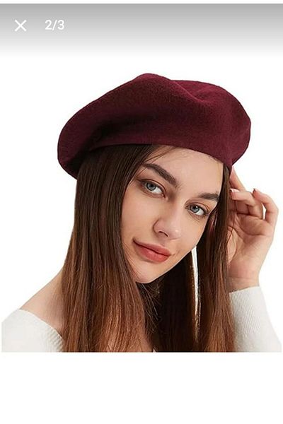 Nilbutik French Painter Austrian Wool Felt Beret Hat