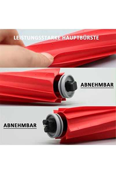 srfn ticaret Κύρια και πλευρική βούρτσα φίλτρα Hepa για το μοντέλο Roborock S7 T7S - Συμβατά με αξεσουάρ