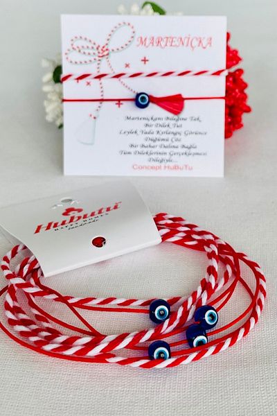 Concept HuBuTU Gift 10 Pieces (5 Set) Carded Gelatin Marteniçka Wish Bracelet Set