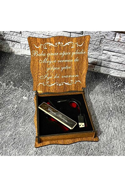 Sanat Hediyelik Kişiye Özel İsimli Şarj Edilebilir Elektronik Çakmak / Babalar günü / Öğretmen / Sevgili / 14 Şubat