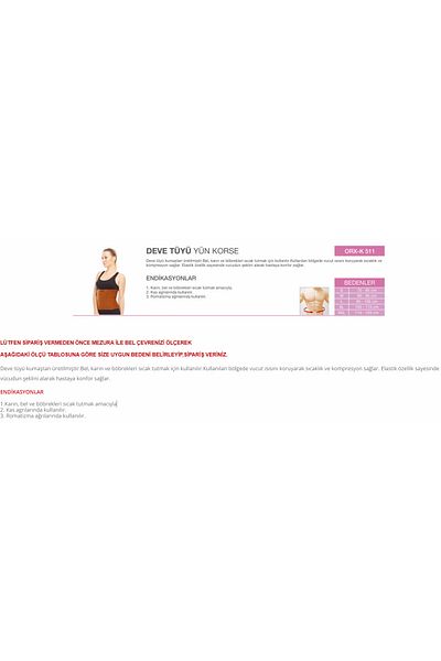 ORLEX Camel Hair Wool Corset - Relaxed Fit