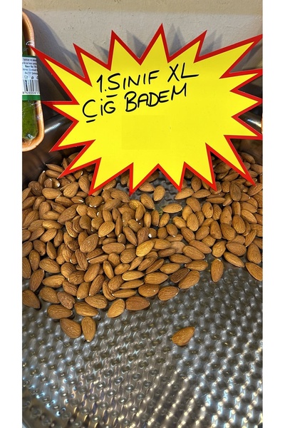 Türkiyem Organik Ürünler Antep Çiğ Badem 1.sınıf Xl 1 Kg
