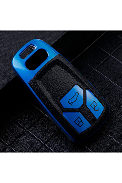 AYCANSTORE Husă Tpu Audi pentru telecomandă (albastru)