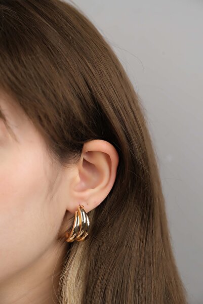 Jack Ferrero ÇELİK exclusive RENK ATMAZ GARANTLİ FATURALI KÜPE