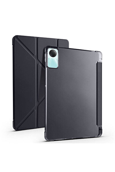 CepLab Xiaomi Redmi Pad Se Kılıf Kalem Bölmeli Silikon Smart Cover Tablet Kılıfı