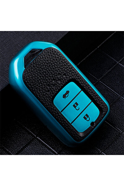 AYCANSTORE Husă Tpu Honda pentru telecomandă cu 3 butoane (verde)