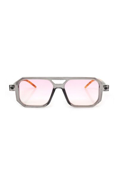 TomyHelf Pink Rectangular Women's Sunglasses
