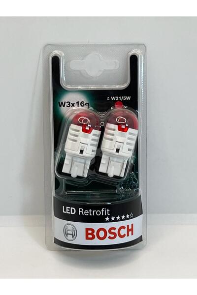 Bosch W21/5W (KIRMIZI RENK) 12V- 2,5W LED RETROFİT