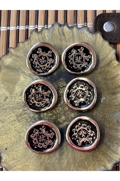 ODDA TASARIM ATÖLYESİ Darkening Detail Coat Button Set